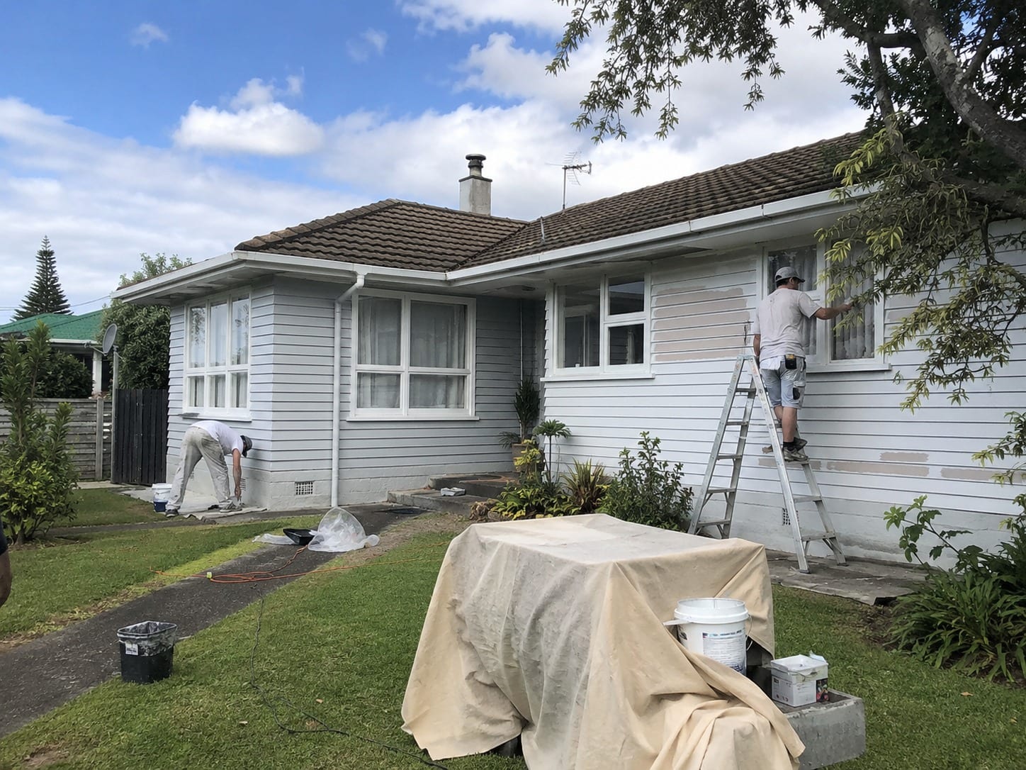 exterior house painting whangarei
