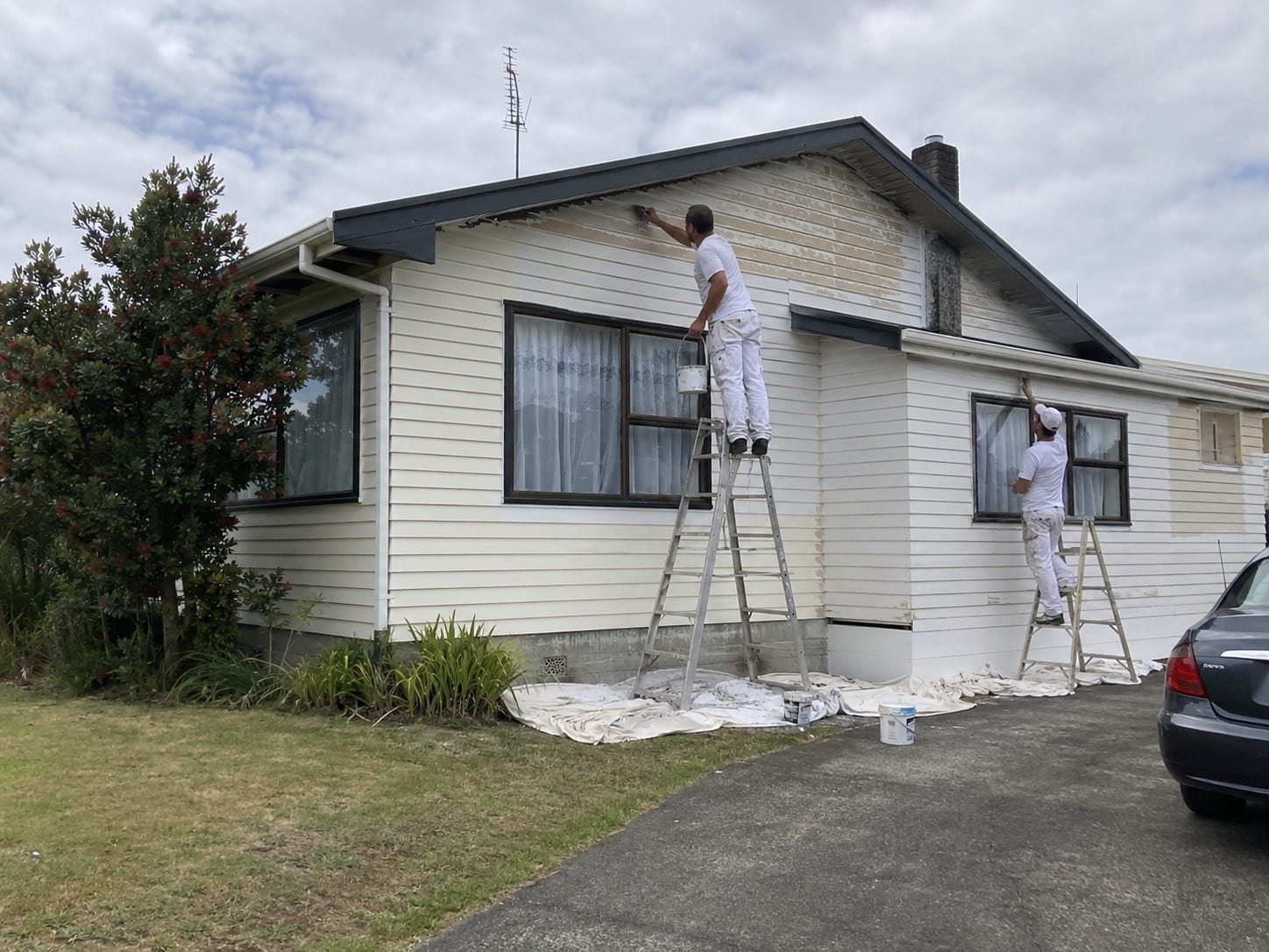 exterior paint renovation services whangarei