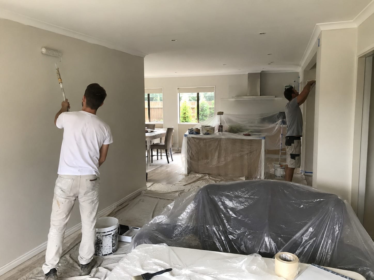 hibiscus coast interior painting
