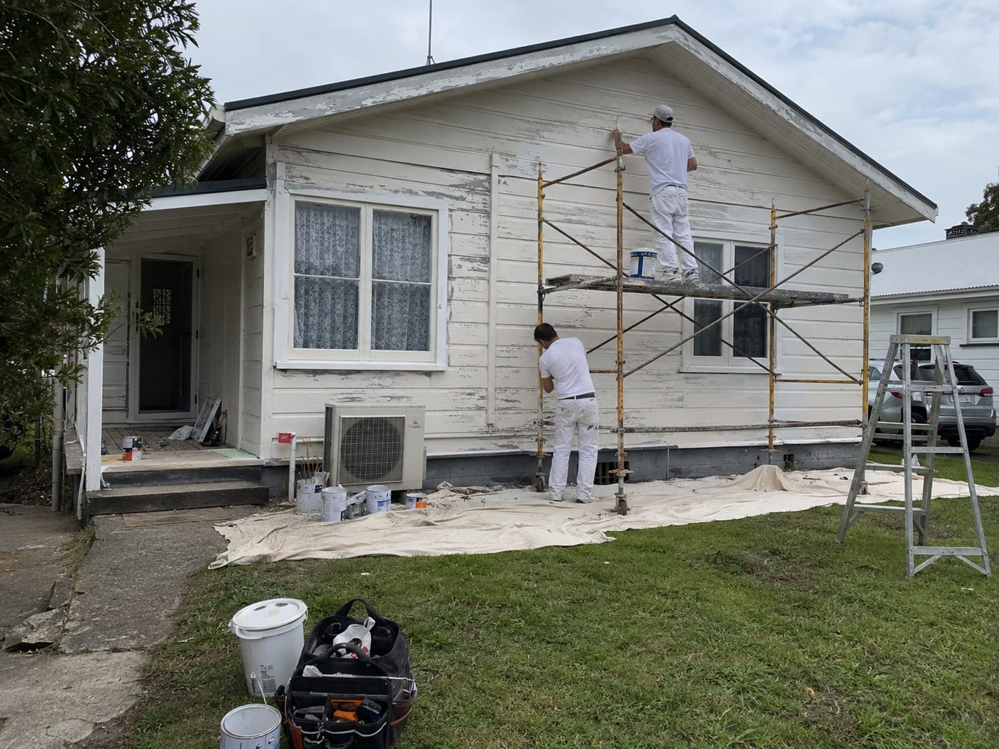 whangarei exterior wall painting services